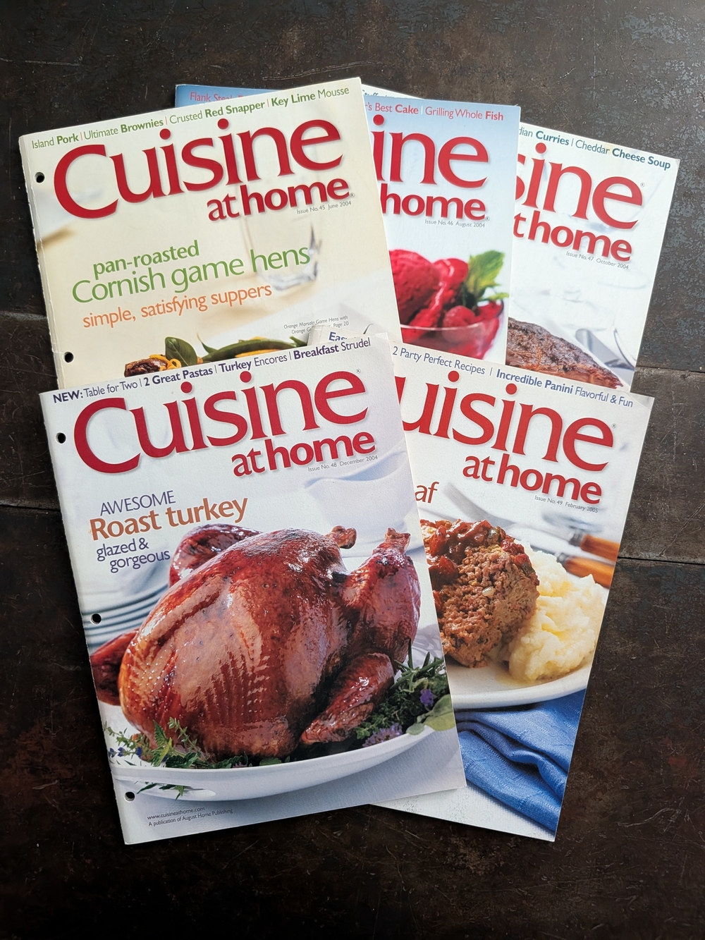 Cuisine At Home Magazine Bundle - Issues 45-49